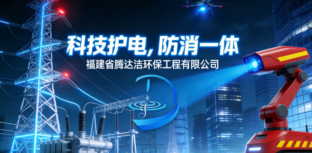 科技護(hù)“電”，防消一體！騰達(dá)潔為關(guān)鍵領(lǐng)域安全運(yùn)維筑起硬核屏障